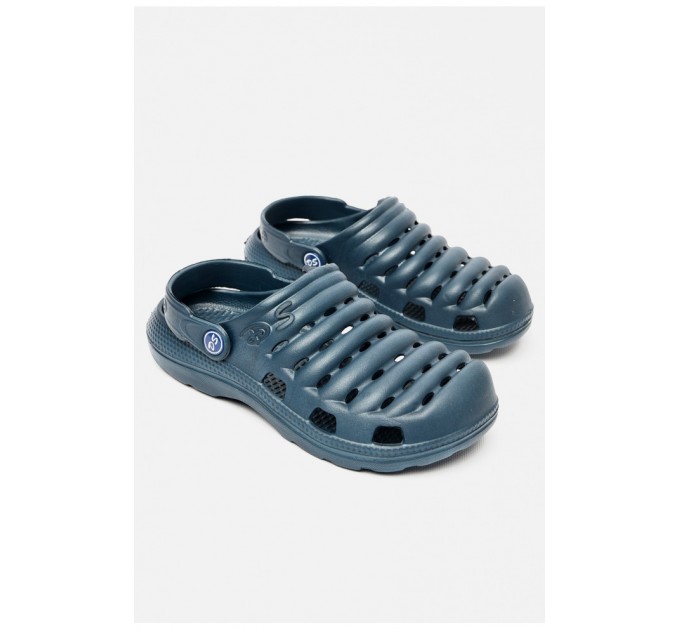 Крокси підліткові для хлопчика темно-синього кольору 197193L