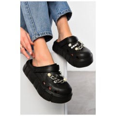 Крокси жіночі чорного кольору 197200L