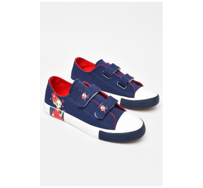 Кеды детские темно-синего цвета 197211L