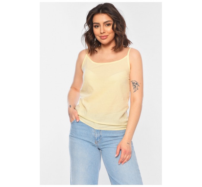 Майка жіноча бежевого кольору 197243L