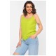 Женская майка салатового цвета 197244L