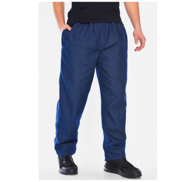 Джинси чоловічі батальні синього кольору. 197273L