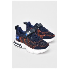 Кросівки дитячі темно-синього кольору текстиль 197426L