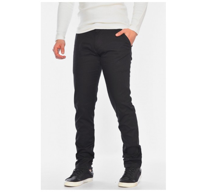Штани чоловічі чорного кольору 197683L