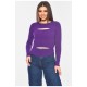 Кофта жіноча фіолетового кольору 198115L