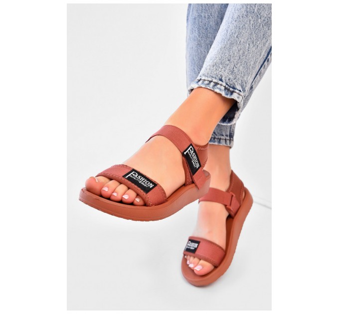 Сандали женские темно-розового цвета 199463L