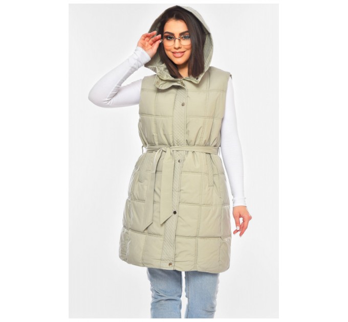 Жилетка жіноча батальна оливкового кольору 200313L