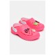 Кроксы детские для девочки малинового цвета 200488L