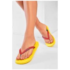 В`єтнамки жіночі гума жовтого кольору 200504L