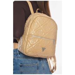Рюкзак жіночий з екошкіри бежевого кольору 200540L