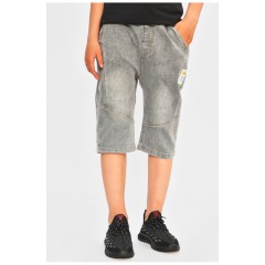 Бриджі дитячі для хлопчика сірого кольору 200689L