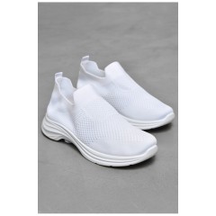 Кросівки чоловічі білого кольору текстиль 201780L