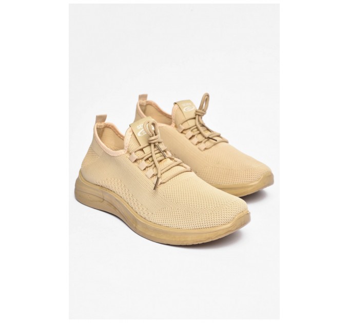 Кроссовки мужские бежевого цвета 201784L