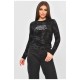 Женская кофта черного цвета 201865L