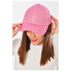 Кепка жіноча рожевого кольору 202024L