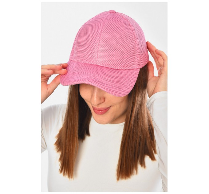 Кепка жіноча рожевого кольору 202024L