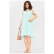 Сукня жіноча однотонна м'ятного кольору 202596L