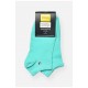 Шкарпетки жіночі спортивні демісезонні бірюзового кольору 202638L