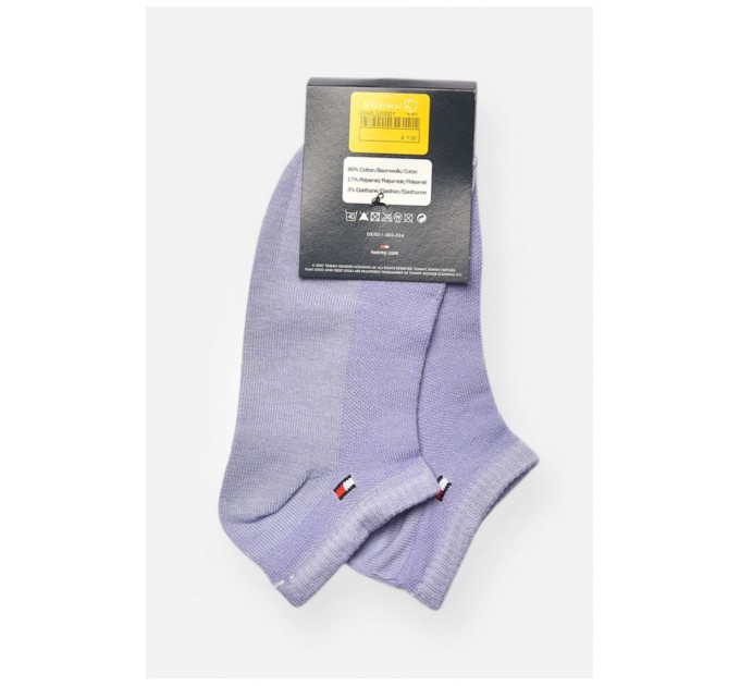 Шкарпетки жіночі спортивні демісезонні фіолетового кольору 202667L