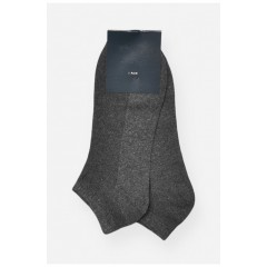 Шкарпетки чоловічі спортивні демісезонні темно-сірого кольору 202738L