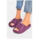 Шльопанці піна жіночі фіолетового кольору 202865L