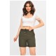 Шорти жіночі однотонні кольори хакі 203000L
