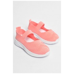 Мокасини дитячі рожевого кольору текстиль 203106L