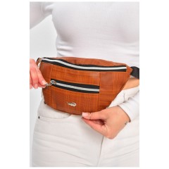 Бананка женская коричневого цвета 203314L