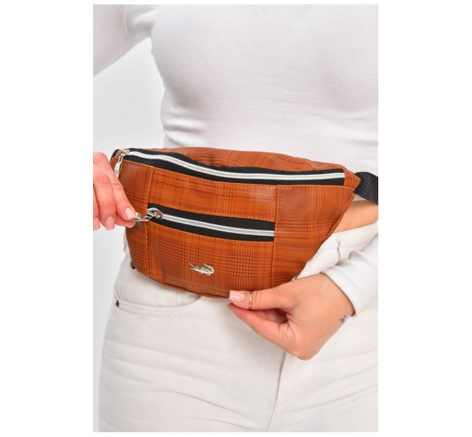 Бананка жіноча коричневого кольору 203314L