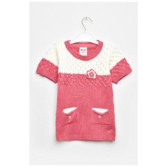 Кофта дитяча для дівчинки світло-рожевого кольору 203364L