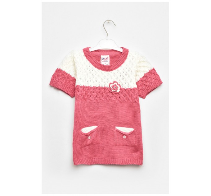 Кофта дитяча для дівчинки світло-рожевого кольору 203364L