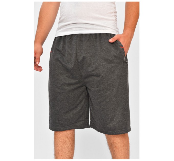 Шорти чоловічі батальні темно-сірого кольору 203679L