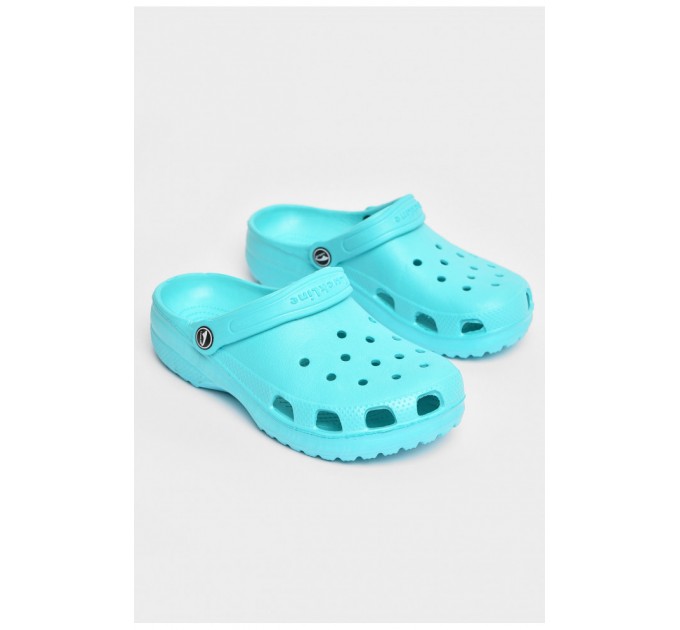 Кроксы детские бирюзового цвета 203854L