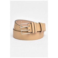 Ремінь жіночий молочного кольору 108 см 203894L