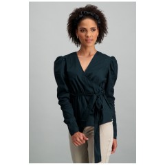 Блузка жіноча чорного кольору 204402L