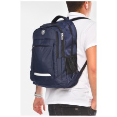 Рюкзак чоловічий спортивний темно-синього кольору 204468L