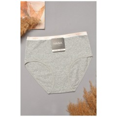 Труси жіночі напівбатальні сірого кольору 204800L