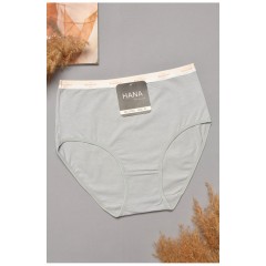 Труси жіночі напівбатальні сірого кольору 204805L