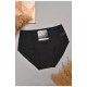 Труси жіночі напівбатальні чорного кольору 204847L