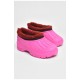 Галоши детские на флисе розового цвета 205325L