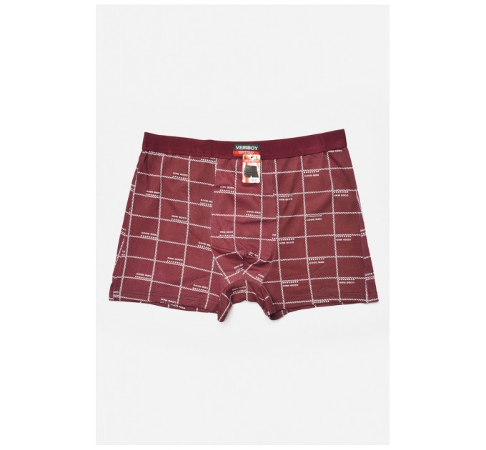 Боксери чоловічі бордового кольору 205359L