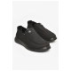 Мокасини чоловічі чорного кольору текстиль 205738L