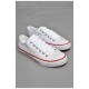 Кеди чоловічі білого кольору текстиль 206049L