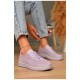 Мокасини жіночі бузкового кольору 206098L