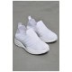 Кросівки дитячі текстильні білого кольору 206146L
