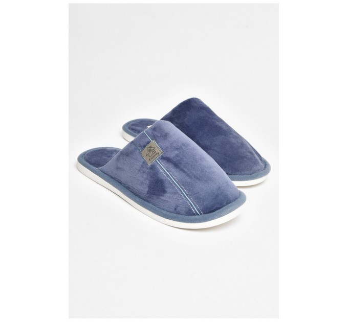 Тапочки комнатные мужские синего цвета 206375L