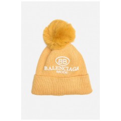 Шапка дитяча тепла гірчичного кольору на 10-12 років 153264L Шапка дитяча тепла гірчичного кольору на 10-12 років 153264L