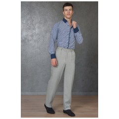 Штани чоловічі сірого кольору розмір 44 160582L