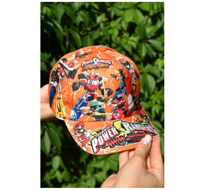 Кепка дитяча для хлопчика помаранчевого кольору 161210L