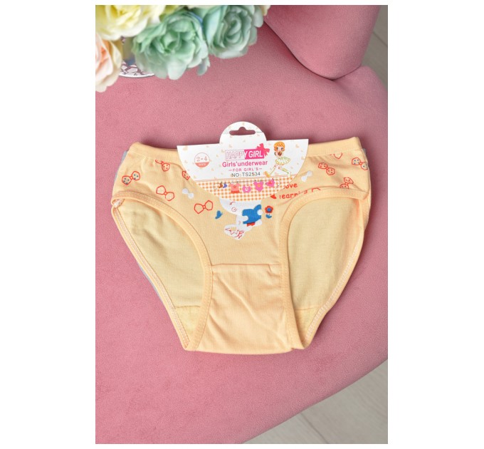 Комплект трусів дитячий для дівчинки 3шт 162705L